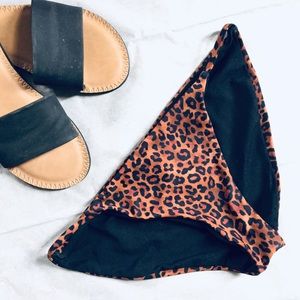 M Cheetah Bikini Bottoms